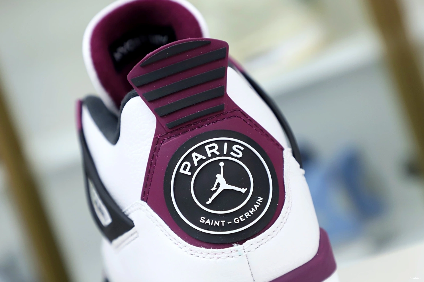 X JORDAN RETRO 'BORDEAUX' 4 SAINT-GERMAIN AIR JORDAN PARIS AIR 0713